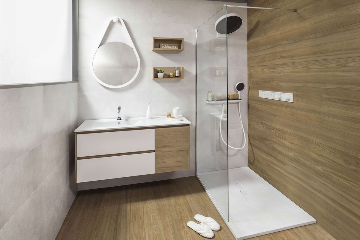 obra rápida en baño del Maresme