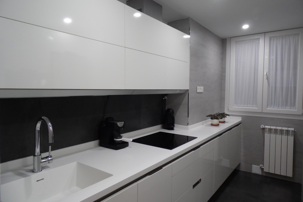 reforma de cocina moderna en Mataró