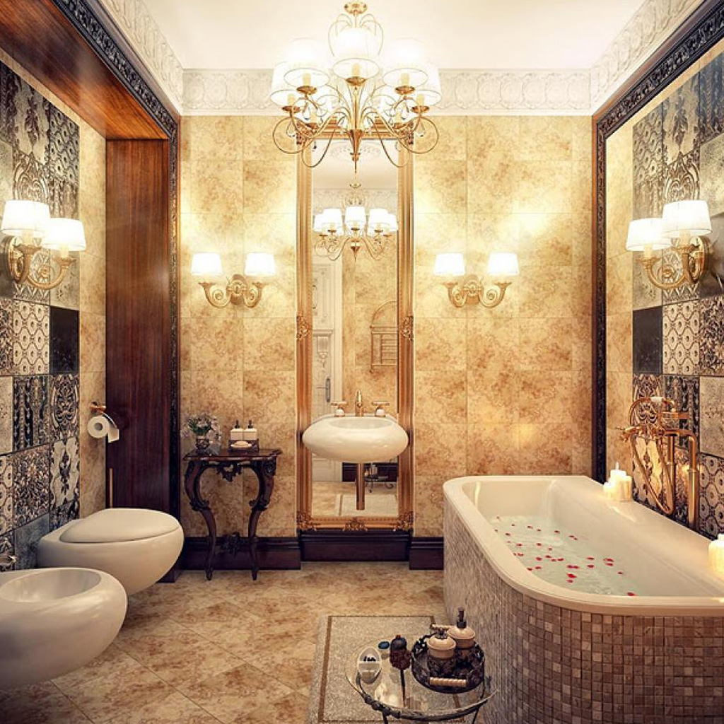 Baños decorados en el Maresme